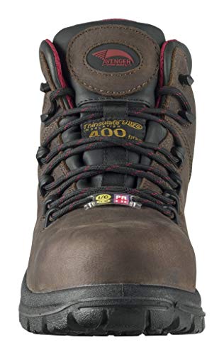 Image of FSI FOOTWEAR SPECIALTIES INTERNATIONAL Men's Framer Work Boot Industrial, Mid Brown, 12 Wide