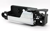 LatchWell PRO-4001497 Passenger Side Rear Interior Door Handle in Chrome for Fusion Millan Zephyr & MKZ