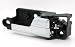 LatchWell PRO-4001497 Passenger Side Rear Interior Door Handle in Chrome for Fusion Millan Zephyr & MKZ