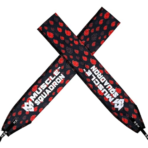 Image of Wrist Wraps for Calisthenics & Weightlifting - Heavy Duty Wrist Support & Stability (Crimson Cloud)