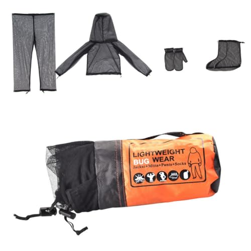 Chapeau anti-moustiques et combinaison de randonnée pour exploration et camping en forêt