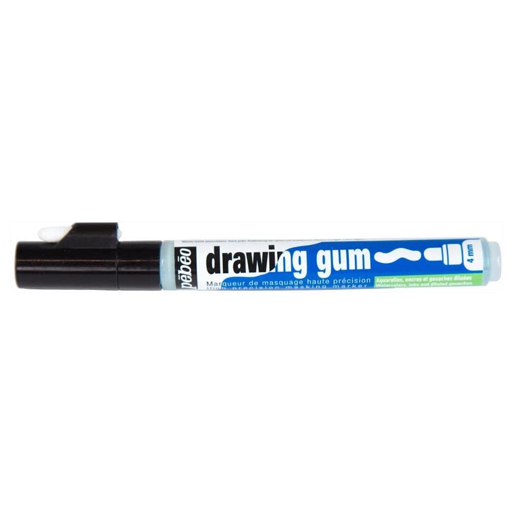 3 marqueurs - Drawing gum - Liquide de masquage - Pointe ronde 4mm