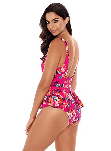 Skinny Dippers Women's Swimwear Toe Too Too Plunge Neckline Soft Cup Skirted One Piece Swimsuit3