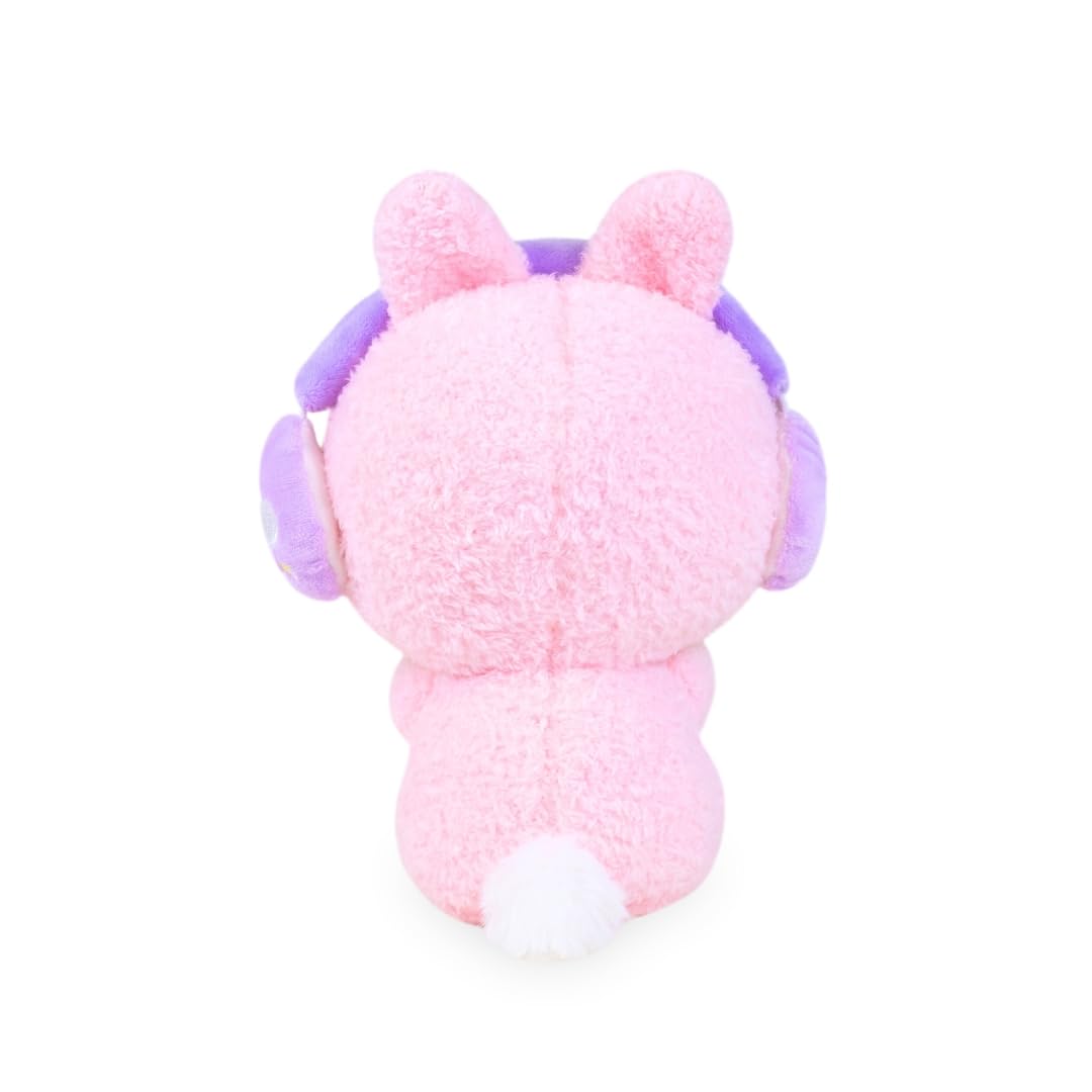 PlushGoals Kawaii Plüschhase – Lil Serie Momo The Gamer Girl Bunny von PlushGoals, weiches Stofftier, entspannend mit niedlichem Gaming-Zubehör, gemütliches Geschenk für Kinder, Jugendliche und