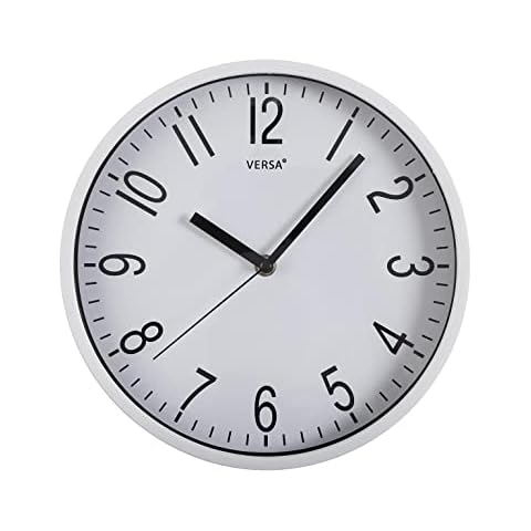Reloj de Pared Versa Raven silencioso y Decorativo Cover