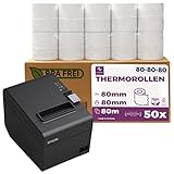 configurar corte de papel en impresora termica epson Compatible con Epson TM-M30, TM-T20II-I, TM-T88v, TM-T88iv, TM-T30, TM-T 80/88; TM-T70II-I, Star Micronics TSP143, así como impresoras de recibos de las marcas Bixolon, Metapace k-1, etc.