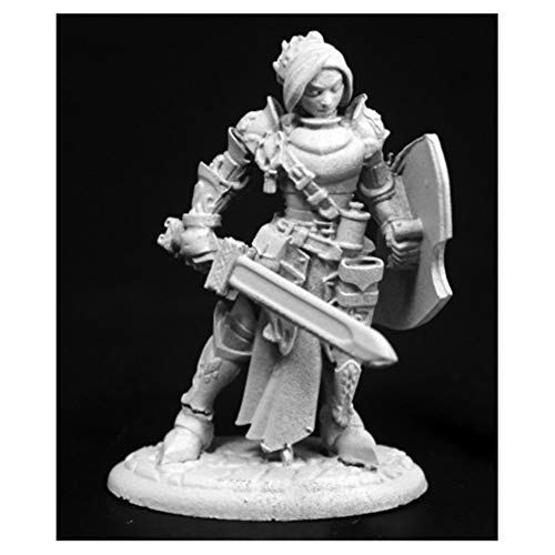 Reaper Merrowyn Lightstar : figurine d'elfe paladin pour vos décors de jeu