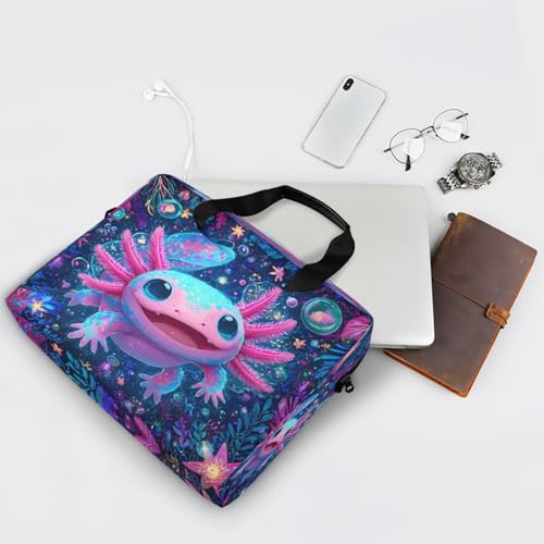 Funda maletín para laptop ALAZA Axolotl colorida 15.7 pulg miniatura 7