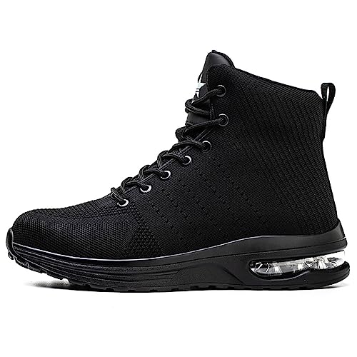 Safety Boots Work Boots Steel Toe Cap Boots Safety Shoes Steel Toe Shoes Safety Trainers Work Shoes Lightweight Comfortable Non Slip Men's Women's Ladies3