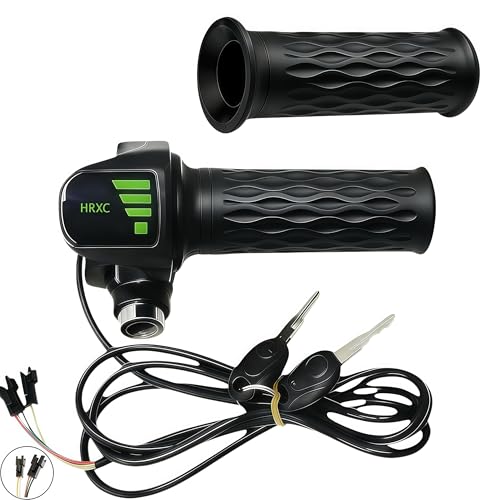 Ridstar Q20 Ebike Twist Throttle 48V, 3-Pin Plug & Play,