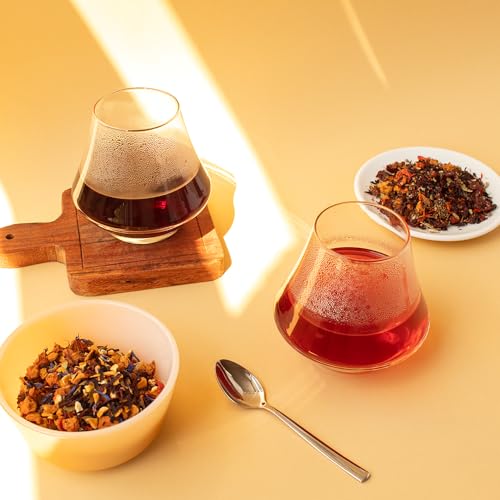 Image of Organic Positively Tea Company, Coco Berry Mango, Herbal Tea, Loose Leaf, 4 Ounce