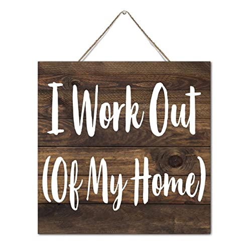 Plaque murale décorative en bois pour bureau à la maison et cuisine chaleureuse - 3