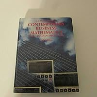 Contemporary Business Maths 0131727354 Book Cover