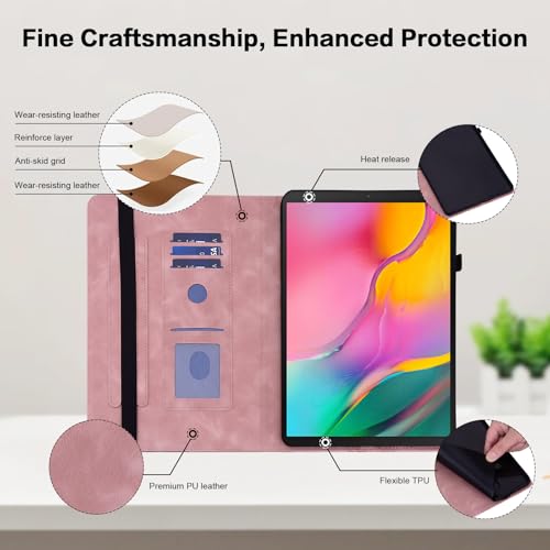 Housse tablette Lenovo Tab M11 2024 rose antichoc 11 pouces - 3