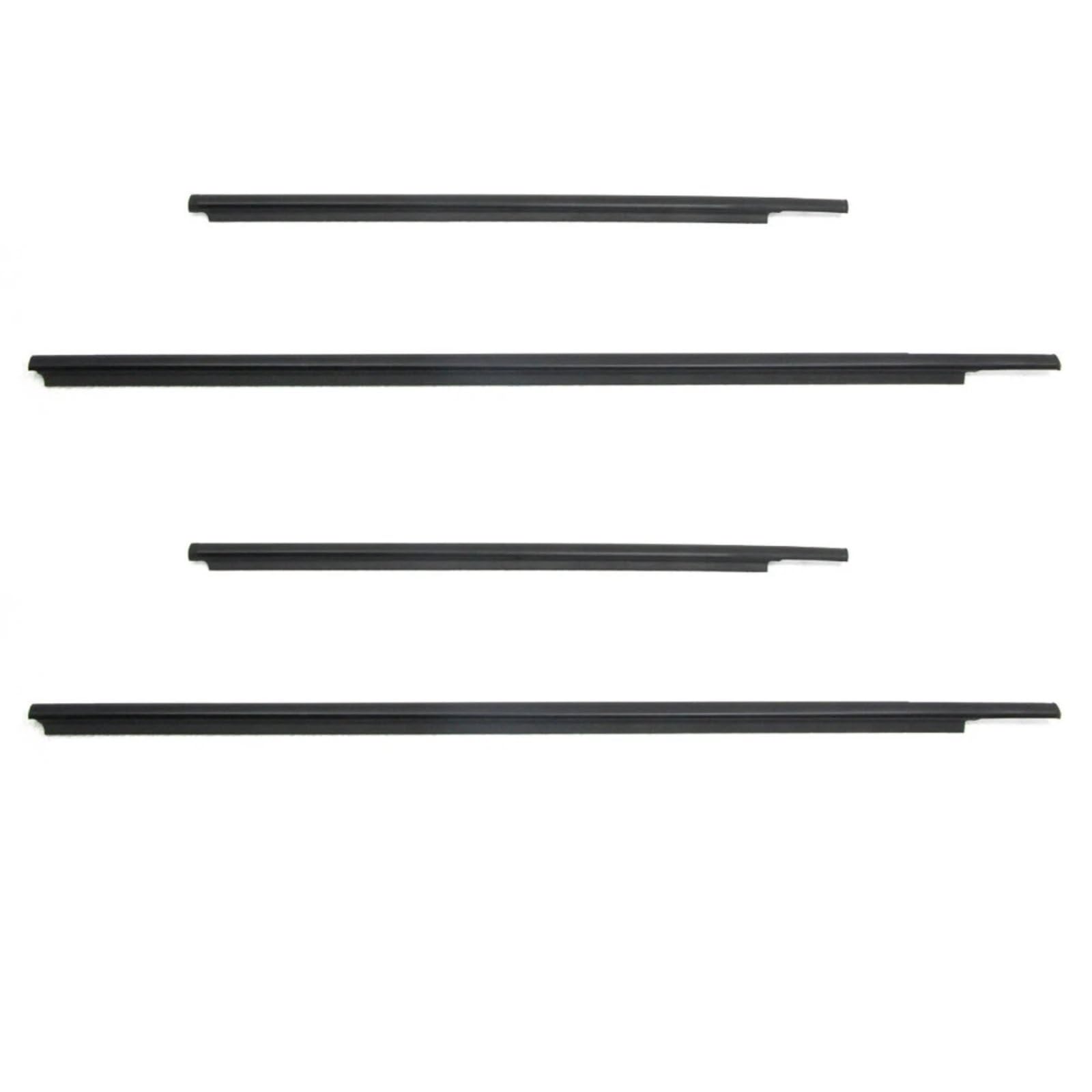 Car Window Seal Strip Compatible with Toyota for Vios 2008 2009 2010 2011 2012 2013 Car Outer Window Weatherstrips Seals Door Moulding Belt 68160-0D090