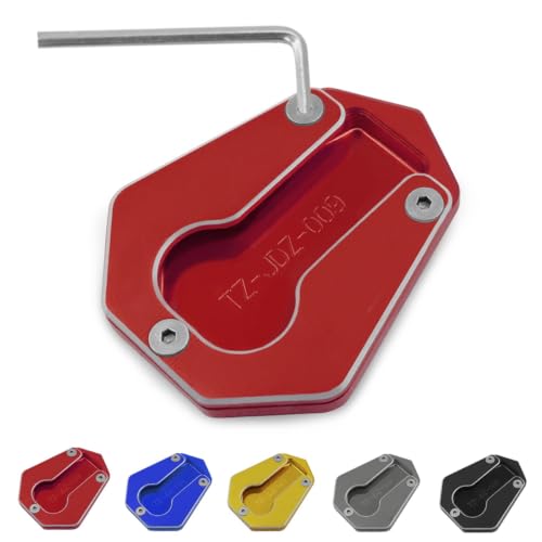 Extension de béquille moto Benelli évite la chute sur sol meuble - 2