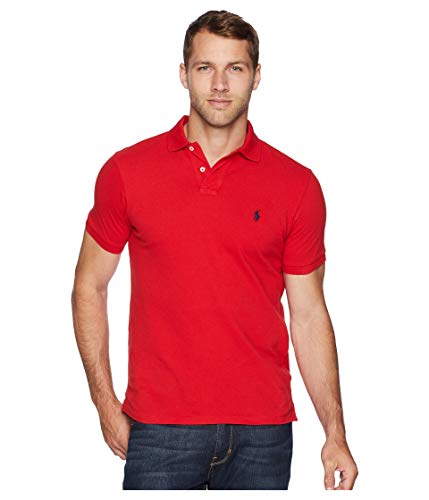 POLO RALPH LAUREN Mens Custom Slim Fit Mesh Polo Shirt