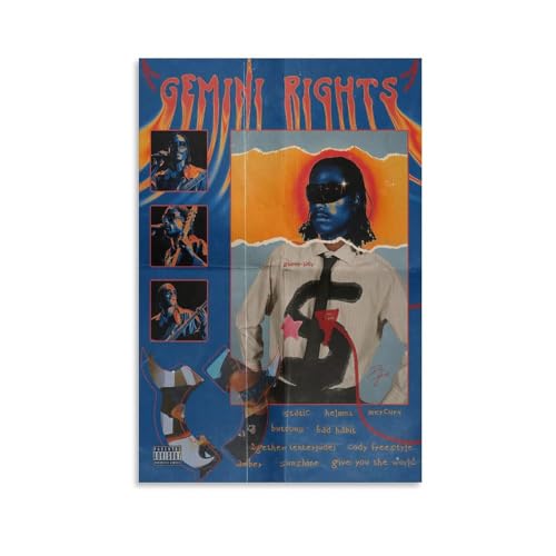 Steve Lacy By Gemini Rights Canvas Poster Bedroom Decor Office Decor Gifts Unframe-style 12x18inch(30x45cm)