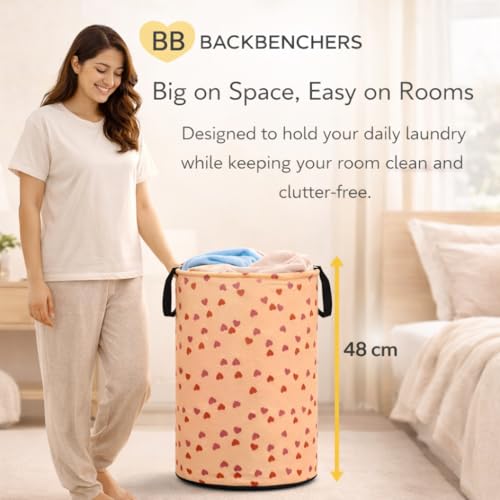 Image of Laundry Bag /Laundry Basket /Clothes Storage Box /Storage Basket /Storage Bag, 48L (Brown-3)