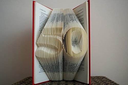 50th Birthday Gift - 50th Anniversary gifts - wedding gifts - Folded Book Art - Personalized Gift - Save the Date - Unique gifts - Gifts for Dad - Gifts for mom - keepsake gifts