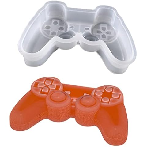 Sroomcla Game Controller Fondant Molds | 7.5Inch Non-Stick Food Grade Silicone Baking Pan | Candy Molds for Chocolate, Cake Pops, Christmas Cake Cover
