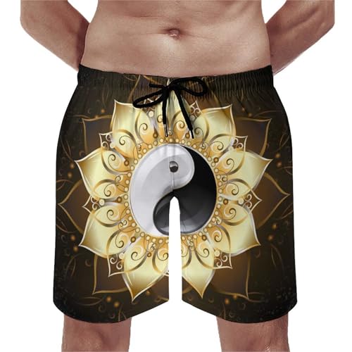 Shorts de bain homme maillot de bain séchage rapide swim trunk poches