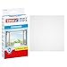 Produktbild tesa Insect Stop Standard Fliegengitter für Fenster - Insektenschutz zuschneidbar - Mückenschutz ohne Bohren - 1 x Fliegen Netz - 110 cm x 130 cm - Weiß