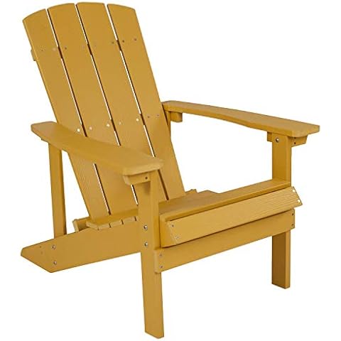 Chaise Adirondack Charlestown Jaune Cover