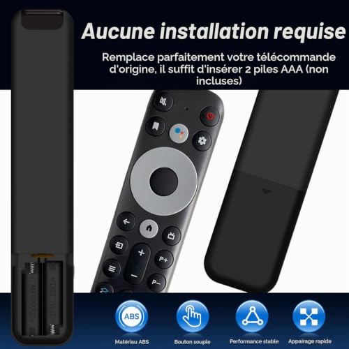 MYHGRC Nouveau RC902V Télécommande TCL TV pour télécommande Thomson TCL Smart TV 4K UHD QLED TV – vue 4