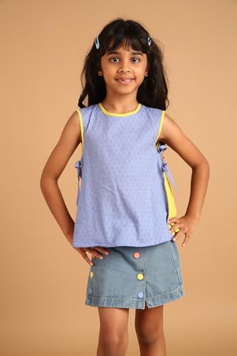 Image of Pilolo Kids Pocket Denim Shorts for Girls