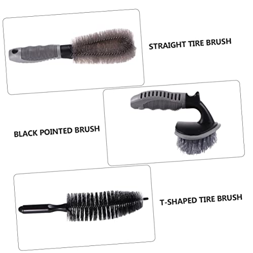VICASKY Escova De Pneu De Automóvel Ferramentas De Limpeza De Carro Espanadores De Roda De Carro Kit