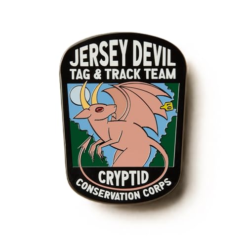 Jersey Devil Tag & Track Team Pin - By Dissent Pins