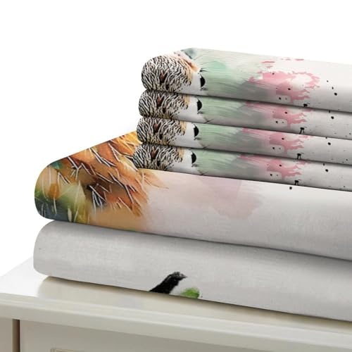Housse de couette grenouille fermeture éclair en microfibre super douce king