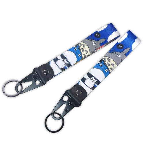 Image of 1Pack Anime Keychian,Japanese Culture Motorcycle & Auto Key Tags Jet Tag for Car Scooter Keys (AK-3-2-I)