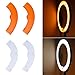 Produktbild Neewer Farbfilter-Set für Neewer 14 Zoll / 36 cm 50 W (entspricht 400 W), 5500 K Ringlicht und 36 W LED SMD 5500 K, dimmbar, Orange/Weiß