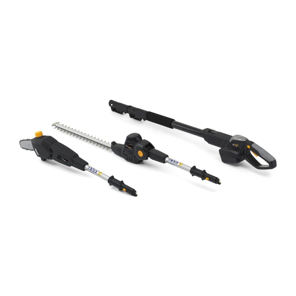Alpina Multiherramienta AMT 20 Li Kit, Podadora telescópica de 20 cm, Accesorio Cortasetos con Cuchillas de 45'5 cm, para Recortar y podar en Alturas, Batería de 20V, Batería y Cargador incluidos