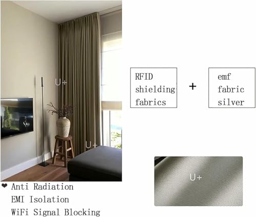 Tissu Faraday anti-radiation pour bloquer les ondes WiFi à la maison - 5