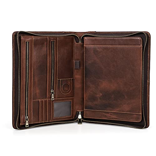 Cuir italien vintage fait main pour sublimer vos documents de travail