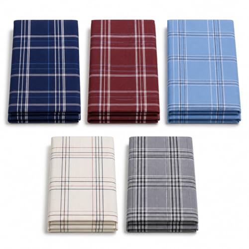 Image of Cotton Lungi for Men | South Indian Traditional Checked Lungis | Comfortable Daily Cotton wear | Breathable Casual Home Wear (Free Size, Pack of 2)