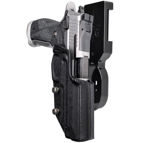Pro Heavy Duty Competition Holster fits Sig P226 XFIVE/XFIVE Legion (Right-Hand Draw, Black/Black)