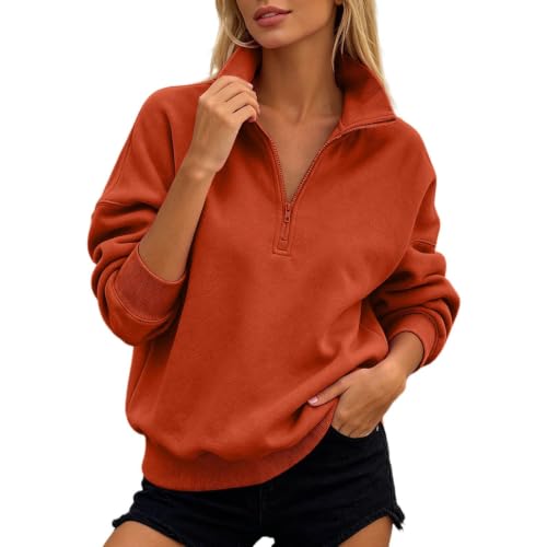 Women Zip Up Hoodie Oversized Relaxed Fleece Lightweight Sweatshirt - image 2