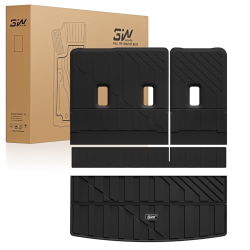 Image of 3W Cargo Liner & Seat Back Mats for Chevy Tahoe /Yukon /Escalade 2021-2026