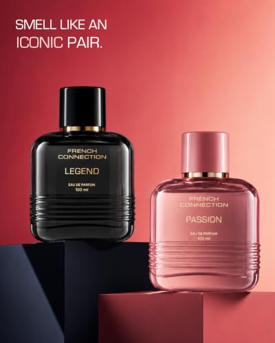Image of FRENCH CONNECTION | THE ICONIC DUO GIFT SET | FOR MEN& WOMEN | ADULTS EXQUISITE FRAGRANCE DUO | PERFUME PACK FOR COUPLE GIFT SET | 100ML MEN+100ML WOMEN