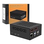 Geekworm – Geekworm X1301-C1 Metal Case for Raspberry Pi 5 and X1301 Hd