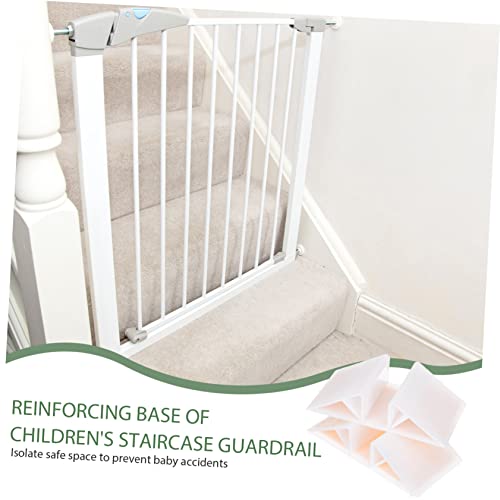 4Pcs Kitten Accessories Pet Playpen For Small Dogs Chinchilla Accessories Garden Fence Holder Door Reinforcement Configurable Support Feet Fence Supply Fence Base Accessory Hamster #TOP4