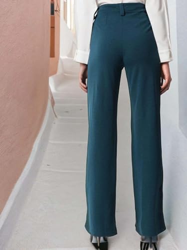 Image of KOTTY Women Polyester Blend Solid Trousers