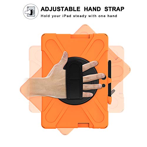 Coque pour Surface Pro X orange antichoc qui résout les problèmes de casse en déplacement