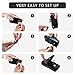 LESNIC Mouse Trap 4 Pack Recyclable, Best Reusable Mouse Traps That Work, Mice Traps Snap & Indoor Trap with Detachable Bait Cup, Very Effective & Safe Better Mouse Catcher