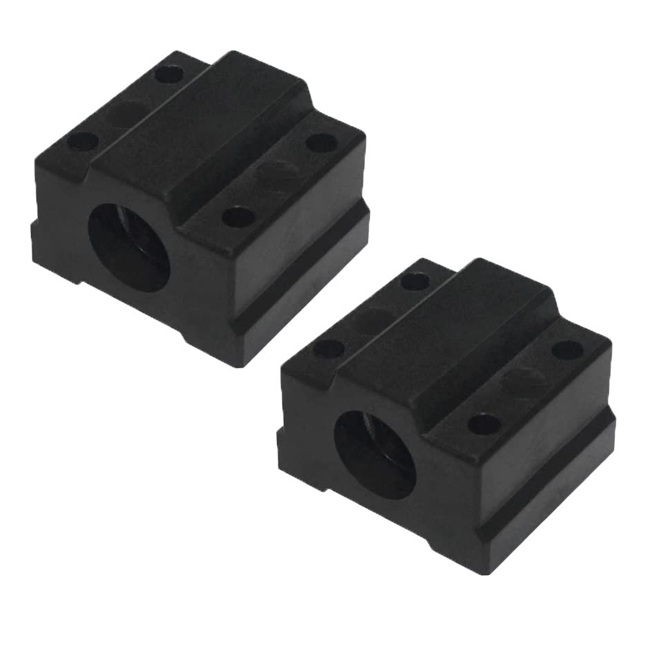 3DINNOVATIONS SC8UU SCS8UU 8mm Slider Linear Motion Bushing Linear Shaft for CNC for 3D Printer Injection scs8UU Slider (Qty: 2 pcs)-image-22