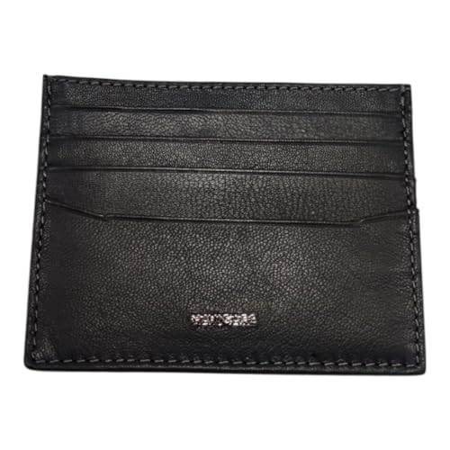 Navigare Porta Carte Credito Unisex 8 Slot In Pelle Piatto Da Taschino 8,5 X 10